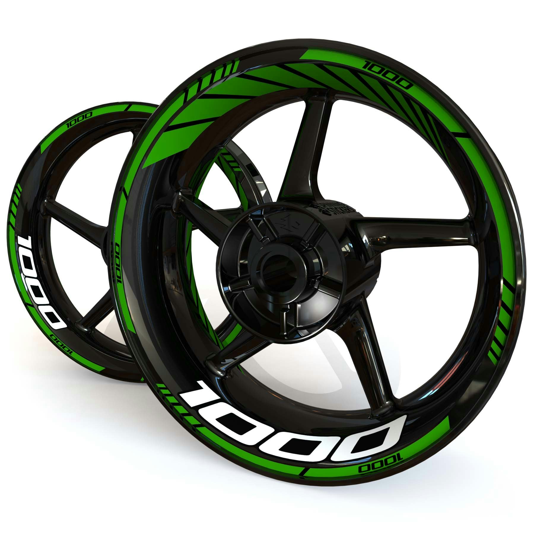 Wheel Stickers - Fits Z1000 - "Classic"