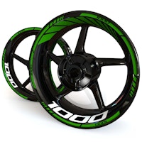 Wheel Stickers - Fits Z1000 - "Classic"