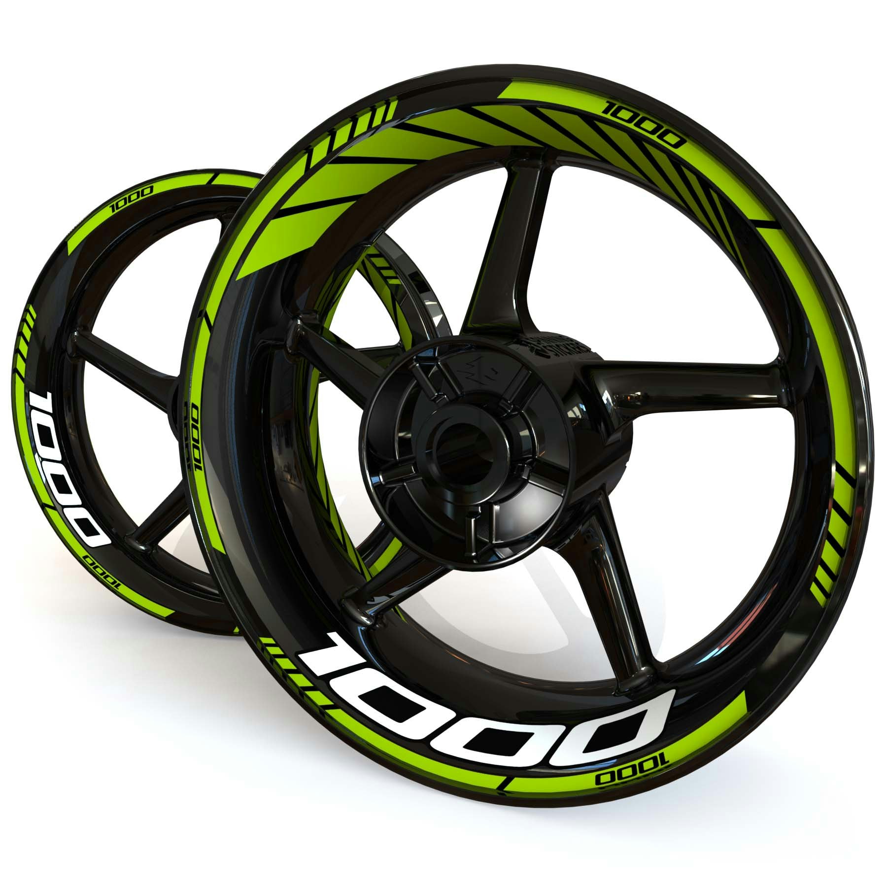 Wheel Stickers - Fits Z1000 - "Classic"