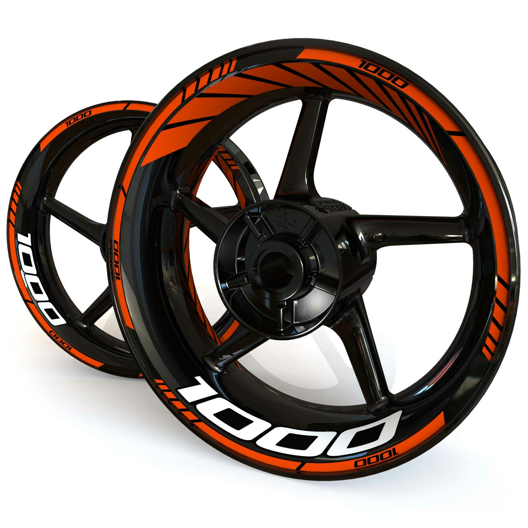 Wheel Stickers - Fits Z1000 - "Classic"
