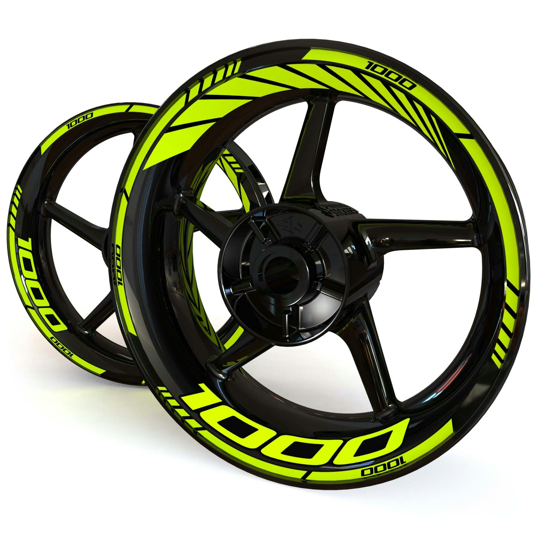 Wheel Stickers - Fits Z1000 - "Classic"