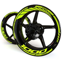 Wheel Stickers - Fits Z1000 - "Classic"