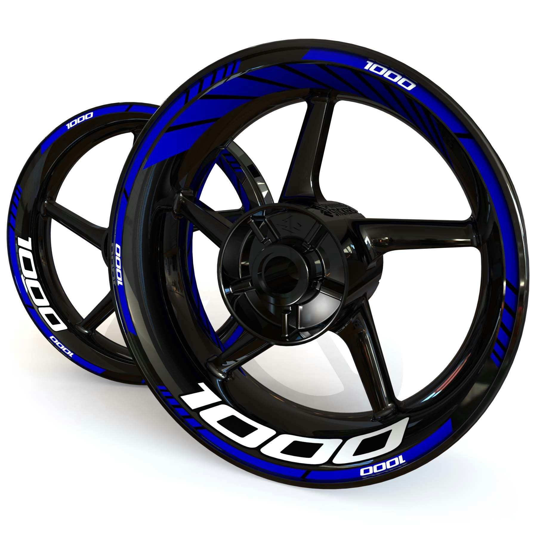 Amazon.com: Reflective Silver Motorcycle Rim Wheel Decal
