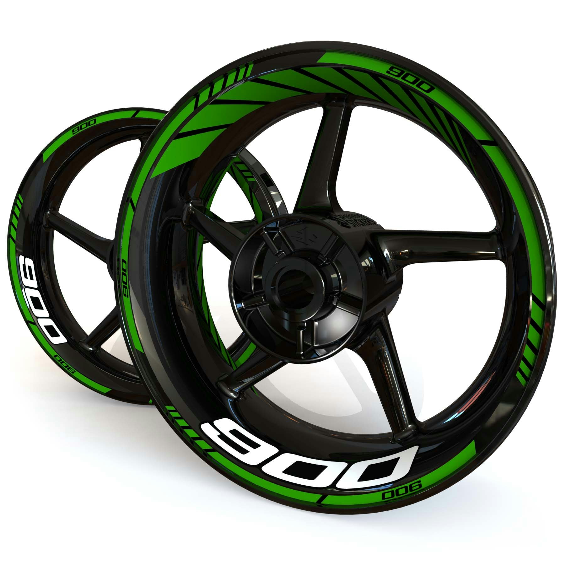 Wheel Stickers - Fits Z900 - "Classic"