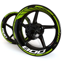 Wheel Stickers - Fits Z800 - "Classic"