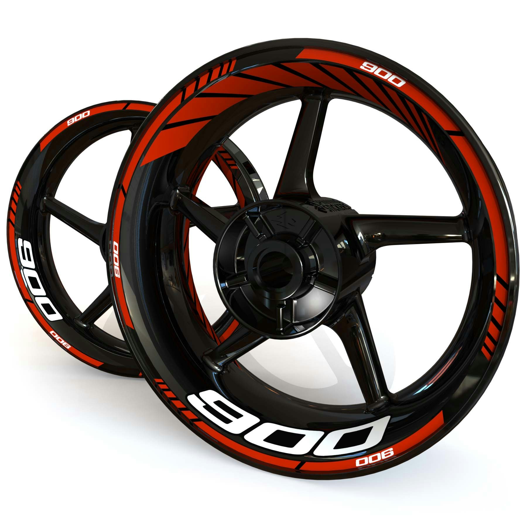 Wheel Stickers - Fits Z900 - "Classic"
