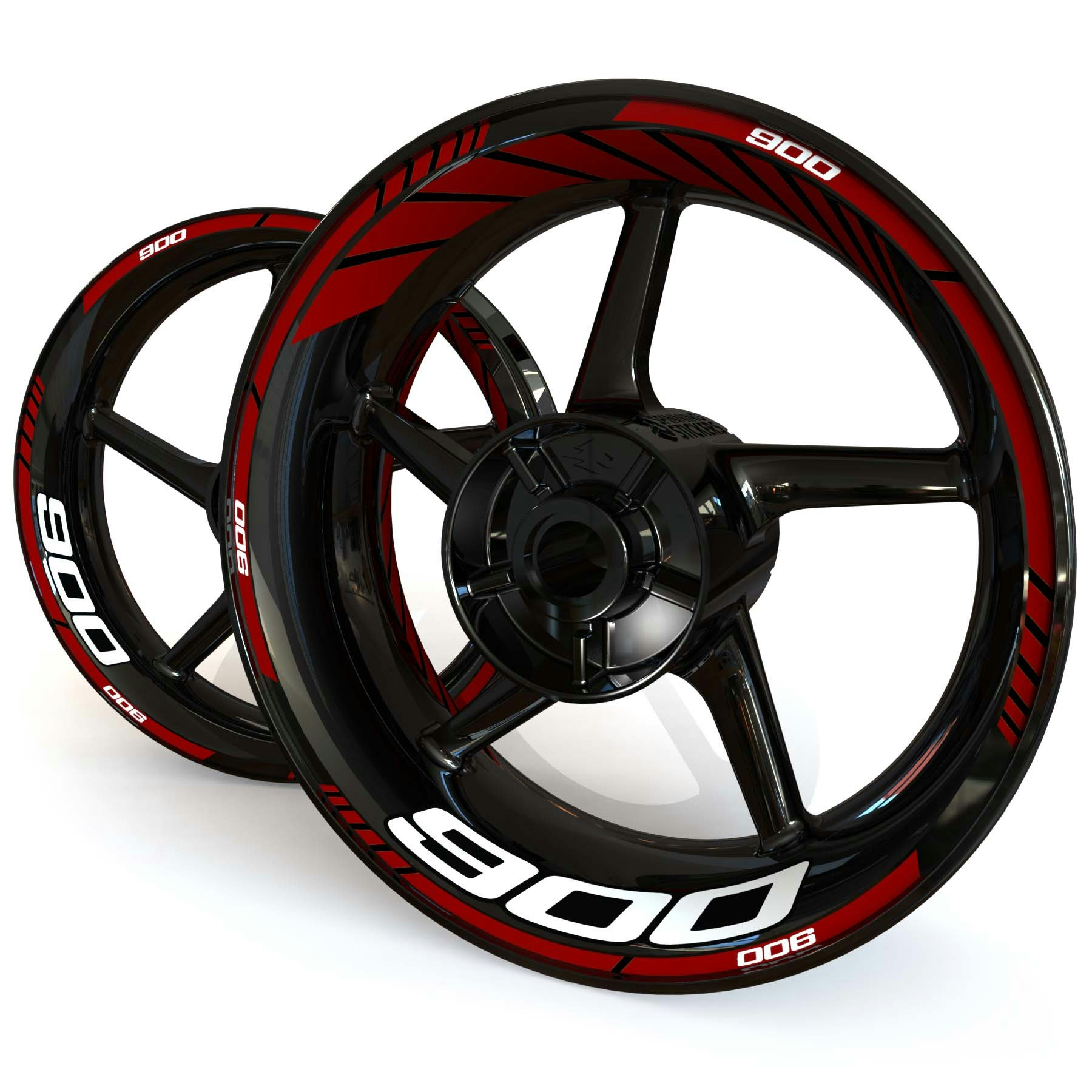Wheel Stickers - Fits Z900 - "Classic"