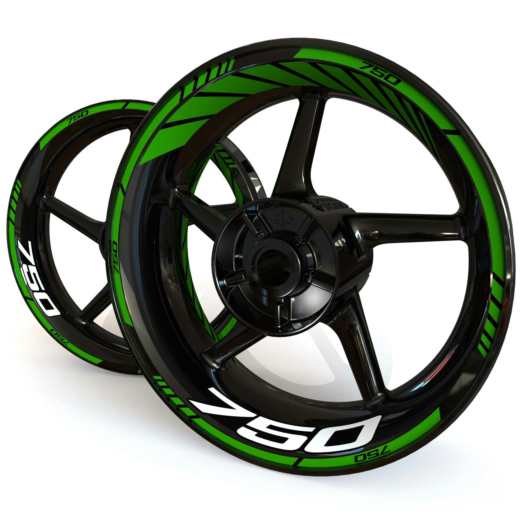 Wheel Stickers - Fits Z750 - "Classic"