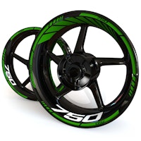 Wheel Stickers - Fits Z750 - "Classic"
