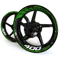 Wheel Stickers - Fits Z400 - "Classic"