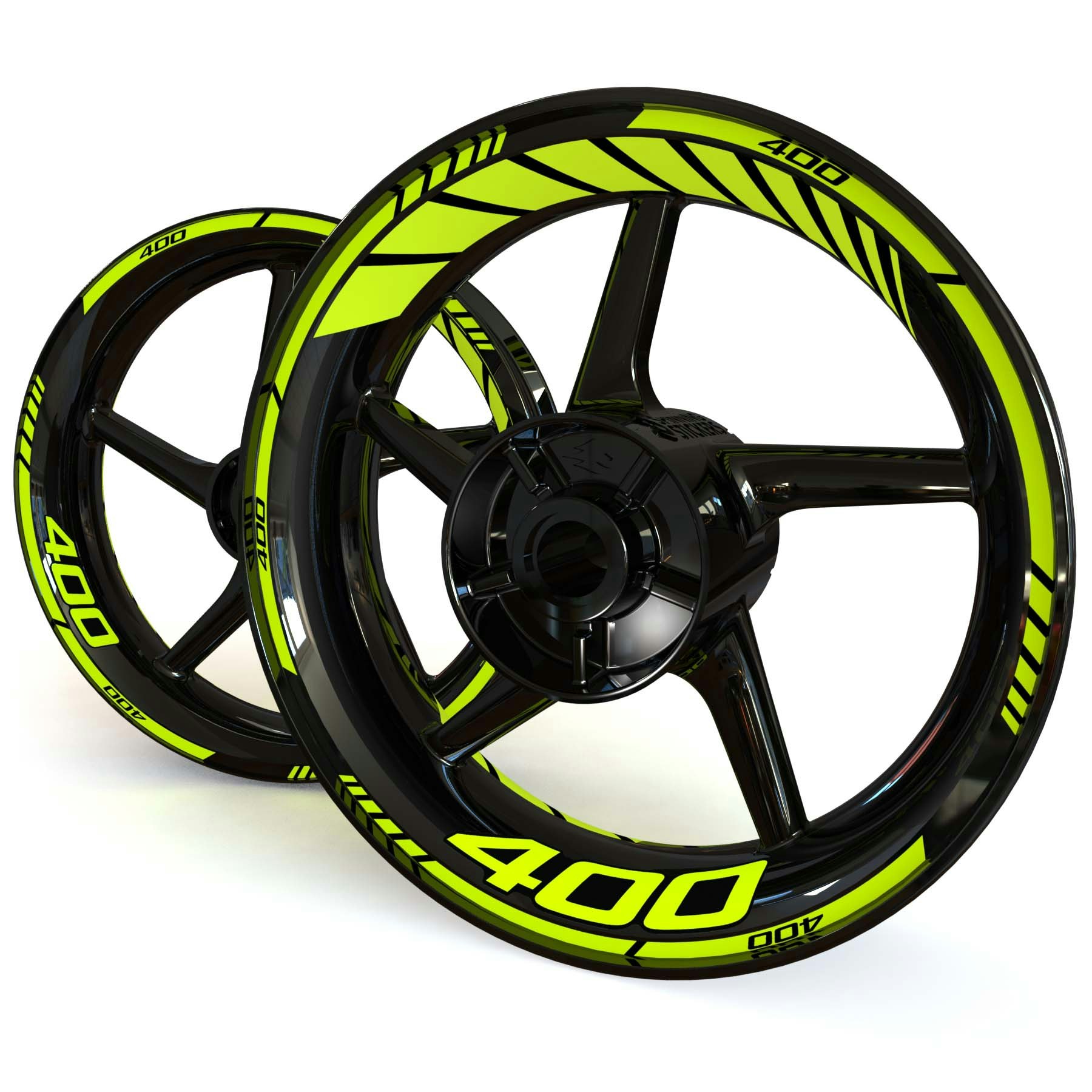 Wheel Stickers - Fits Z400 - "Classic"