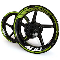 Wheel Stickers - Fits Z400 - "Classic"