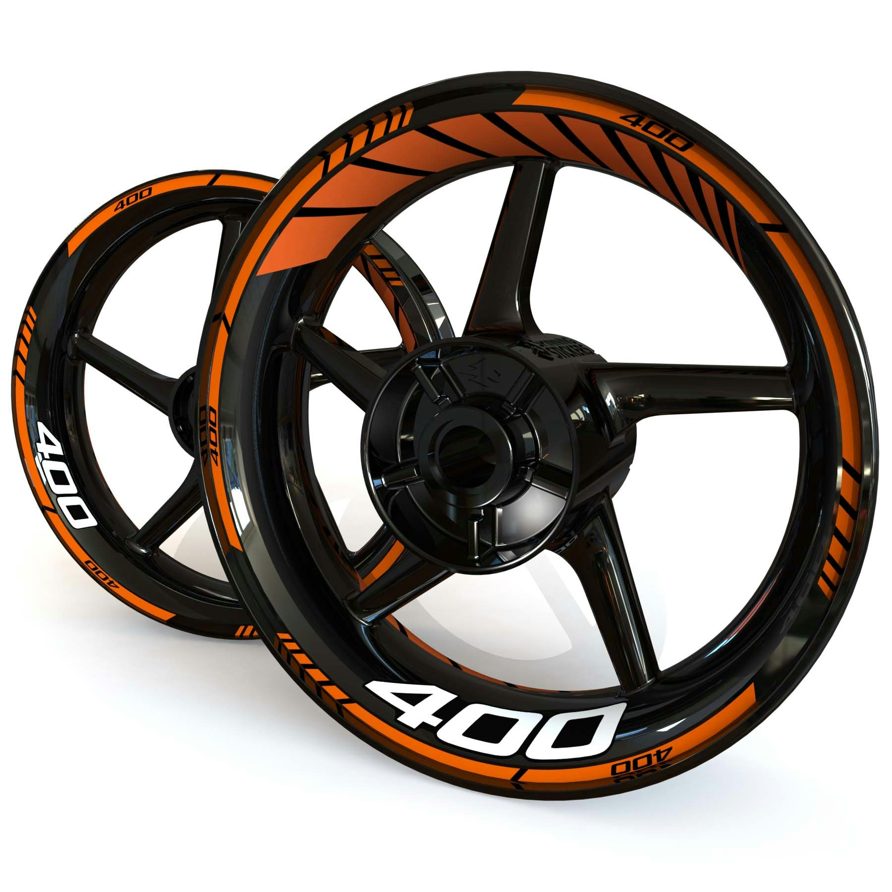 Wheel Stickers - Fits Z400 - "Classic"