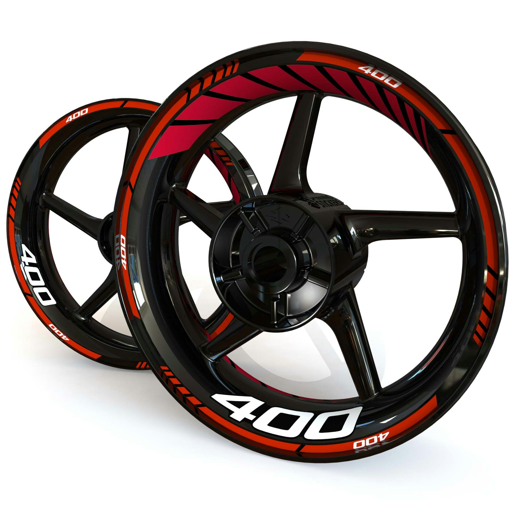 Wheel Stickers - Fits Z400 - "Classic"