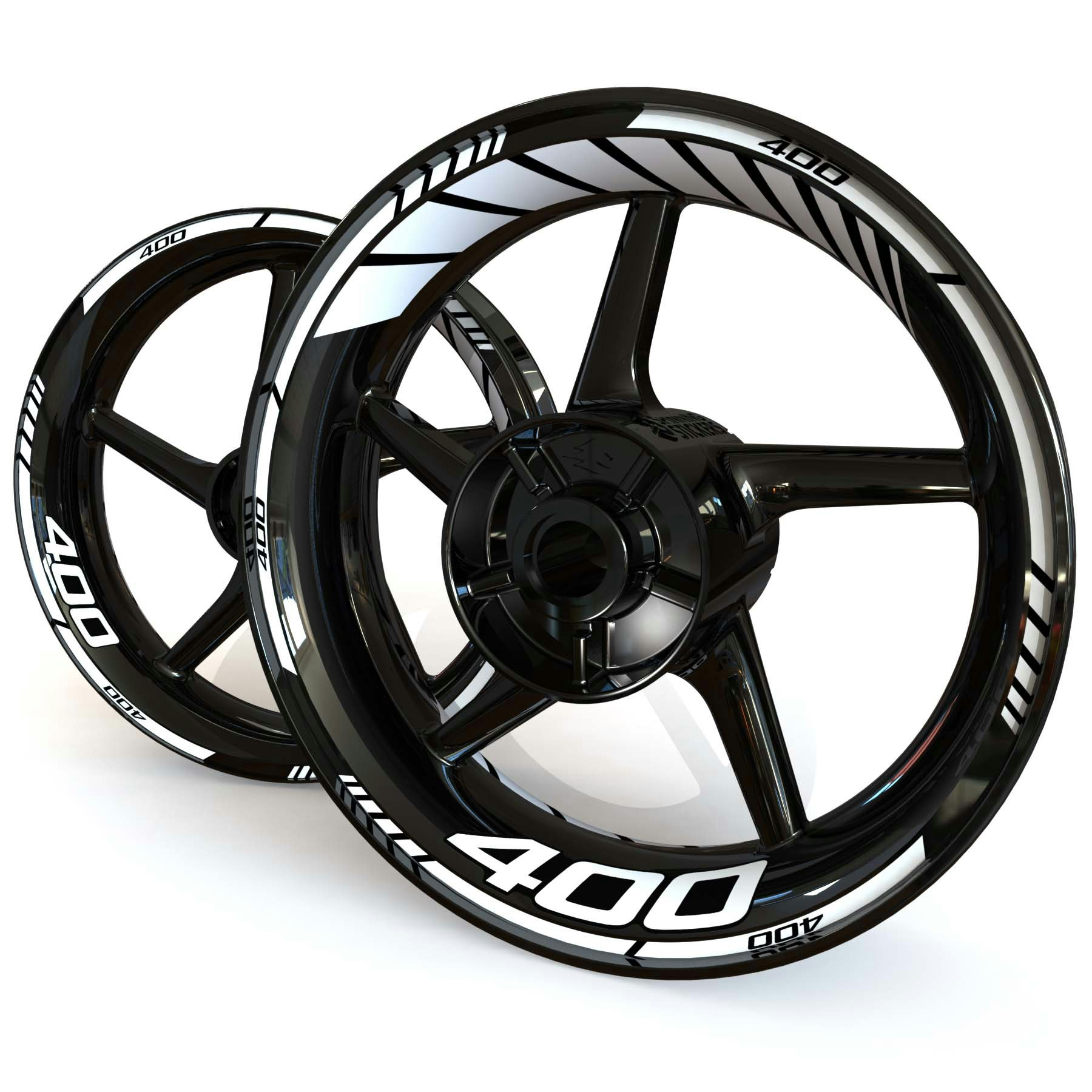 Wheel Stickers - Fits Z400 - "Classic"