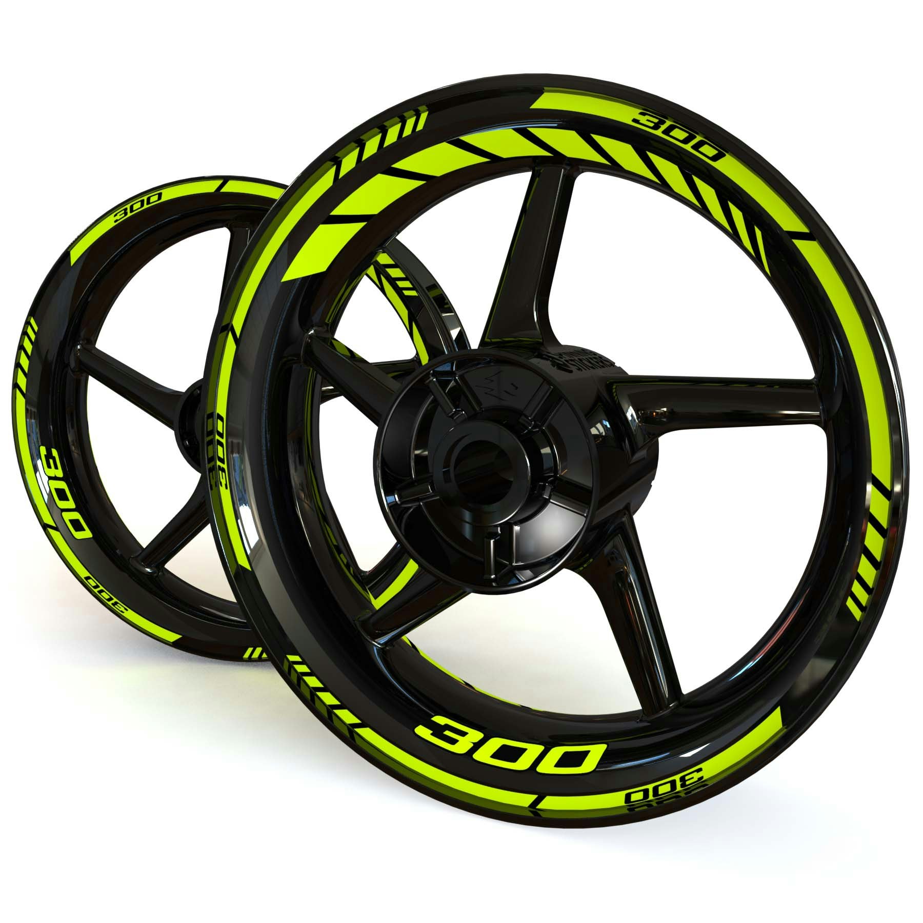Wheel Stickers - Fits Z300 - "Classic"