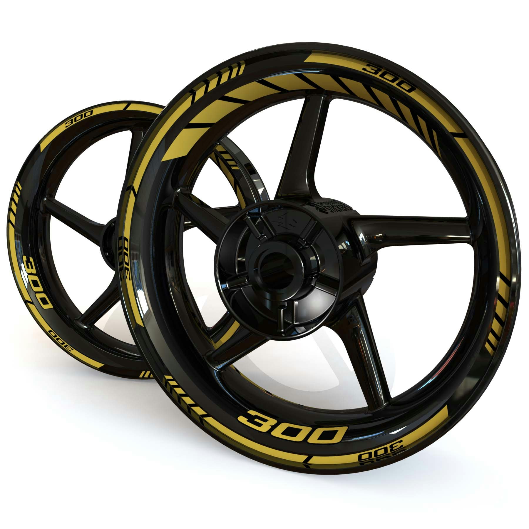 Wheel Stickers - Fits Z300 - "Classic"
