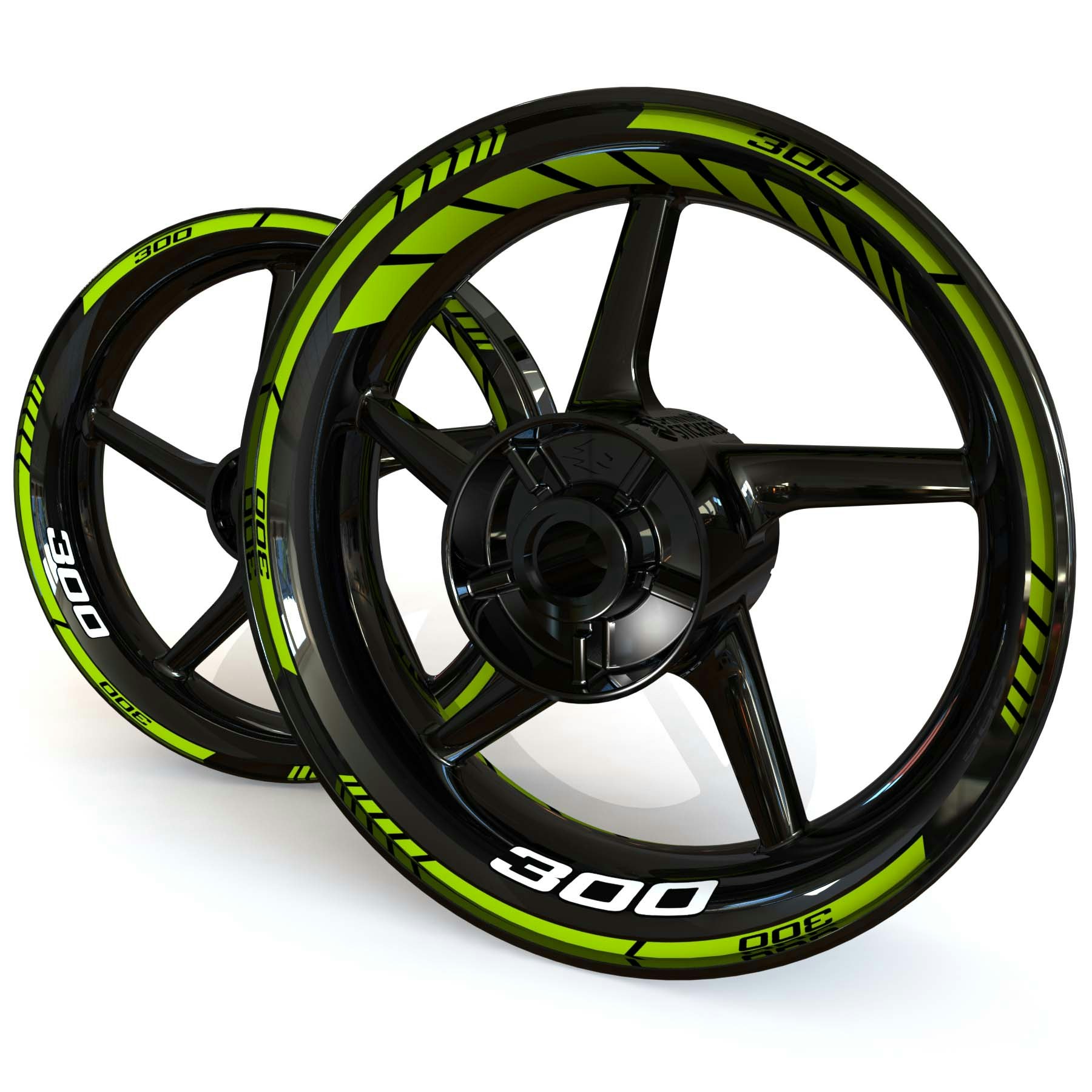 Wheel Stickers - Fits Z300 - "Classic"