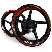 Wheel Stickers - Fits Z125 - "Classic"