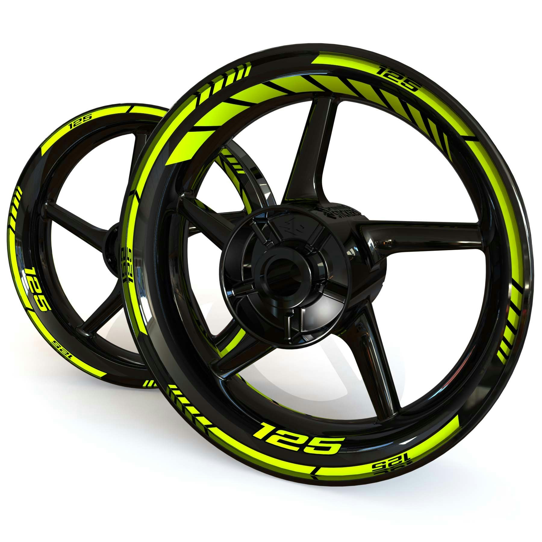 Wheel Stickers - Fits Z125 - "Classic"