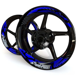 "Wrath" Wheel Stickers - Two Piece