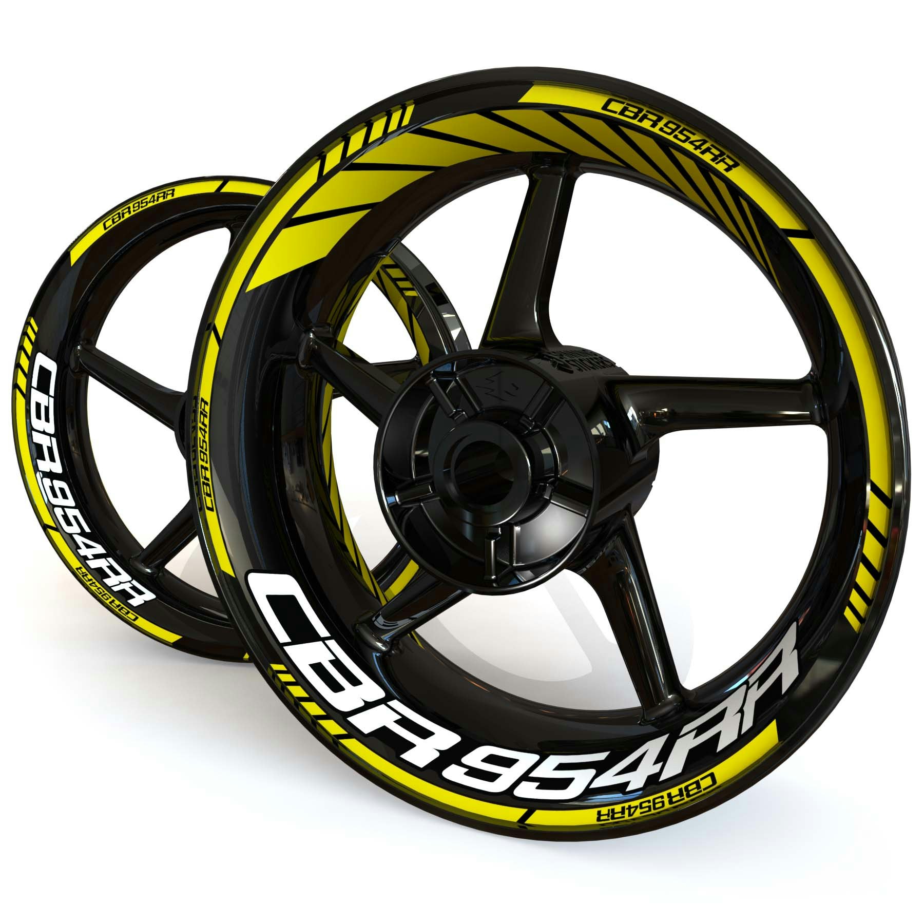 CBR954RR Wheel Stickers - "Classic"
