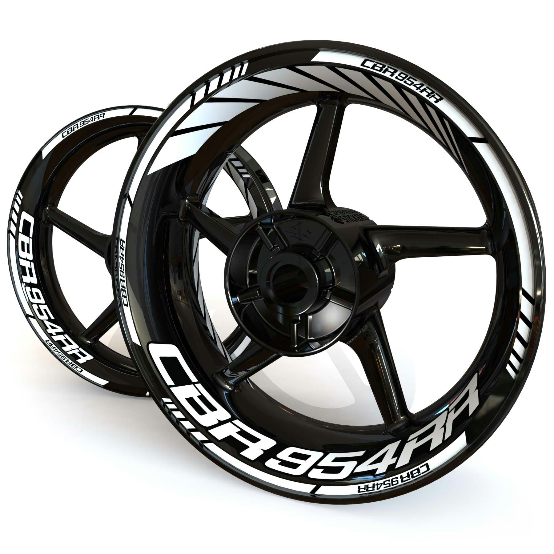 CBR954RR Wheel Stickers - "Classic"