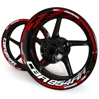 CBR954RR Velg Stickers - "Checker"