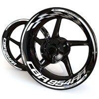 CBR954RR Velg Stickers - "Checker"