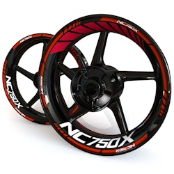 NC750X Wheel Stickers - "Classic"