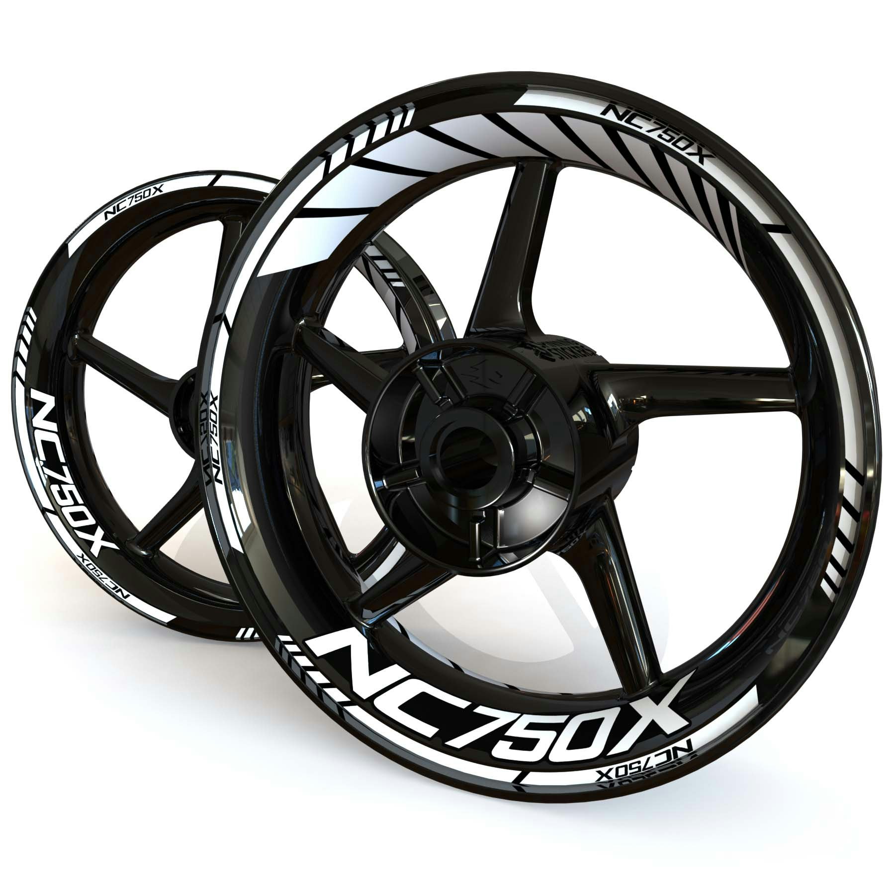 NC750X Wheel Stickers - "Classic"
