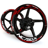 NC750X Adhesivos para llantas - "Checker"