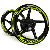 NC750X Adhesivos para llantas - "Checker"