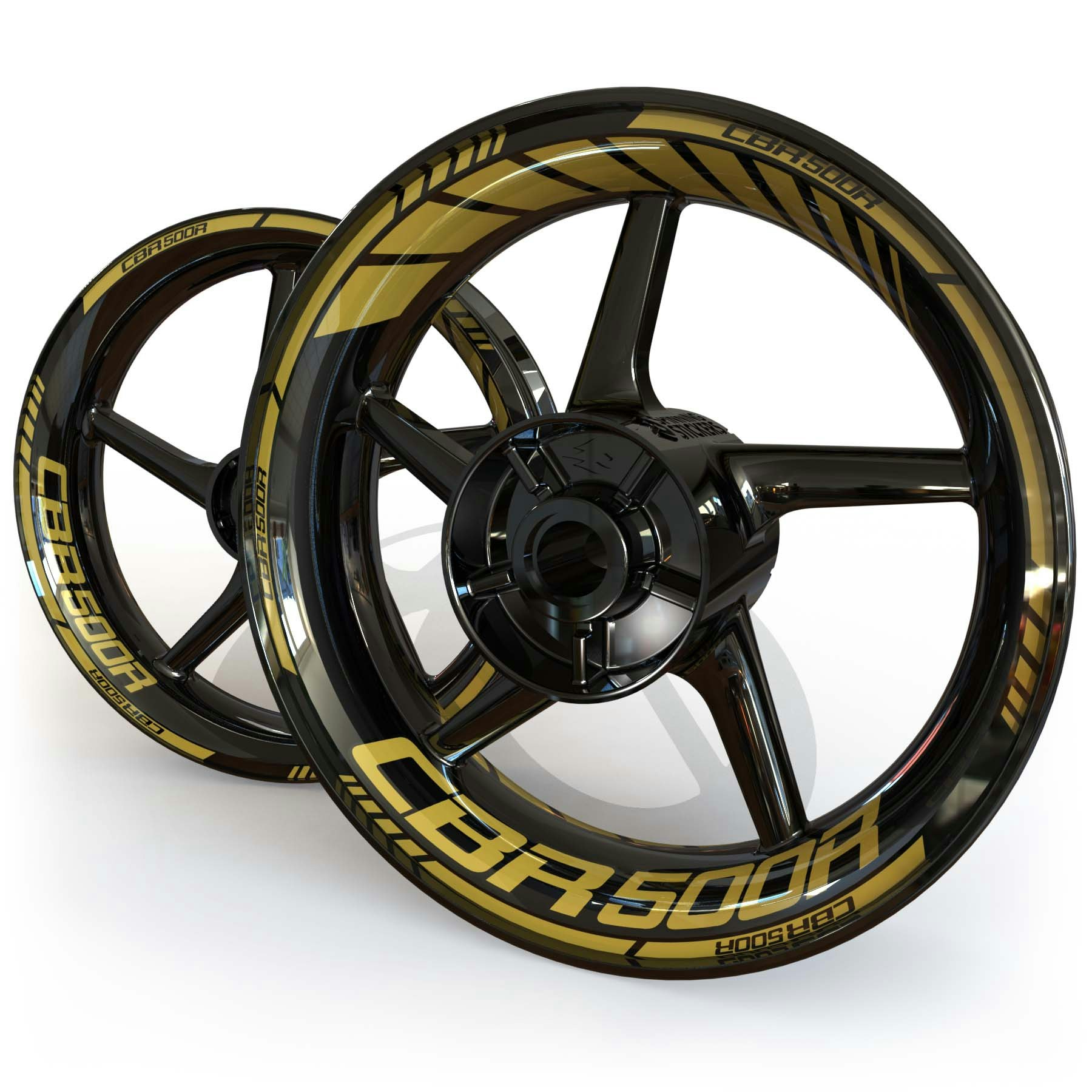 CBR500R Wheel Stickers - "Classic"