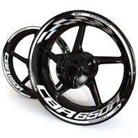 CBR650R Adhesivos para llantas - "Checker"