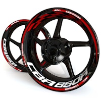 CBR650R Adhesivos para llantas - "Checker"