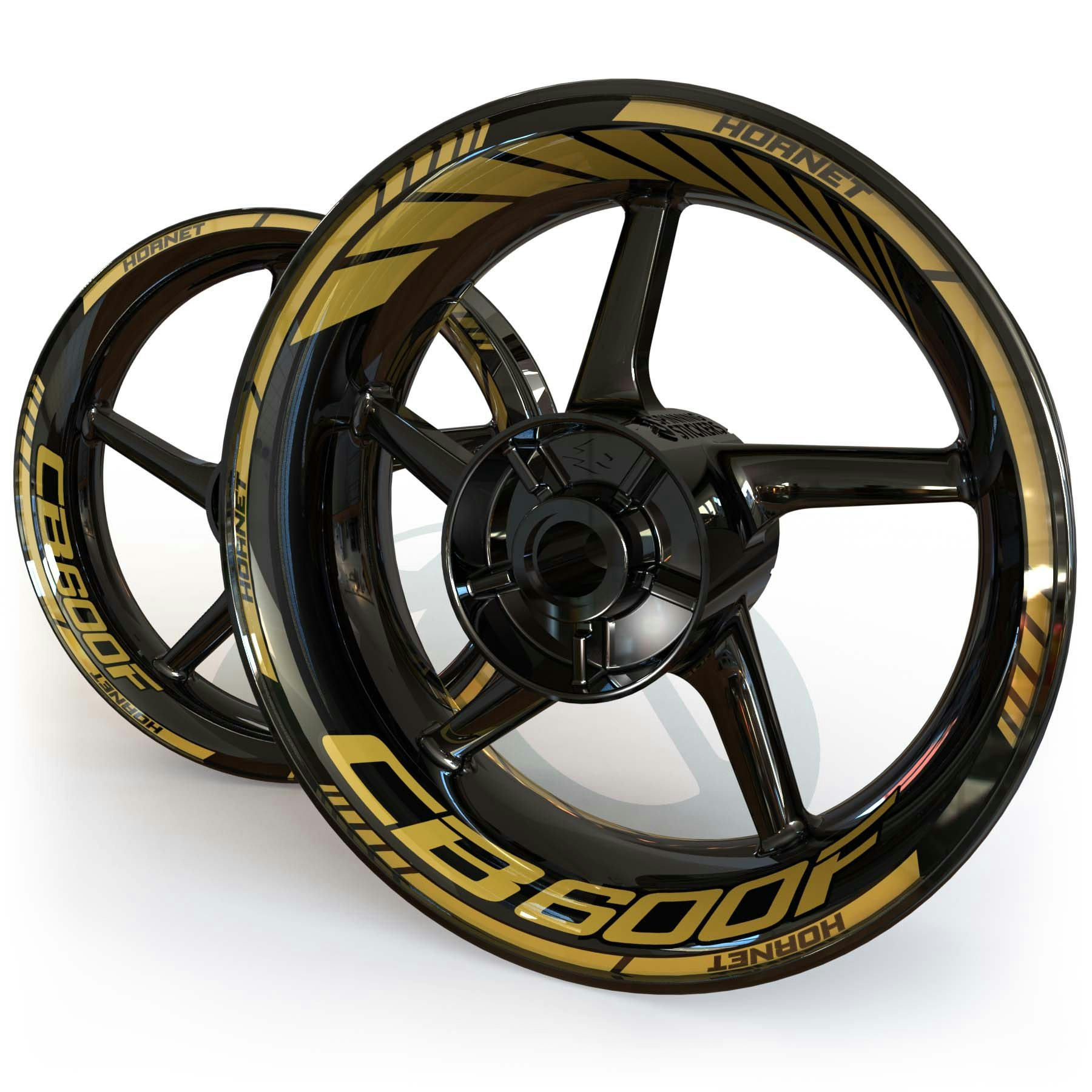 Honda CB600F Wheel Stickers - "Classic"