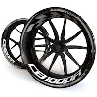 CB1000R Wheel Stickers - "Checker"