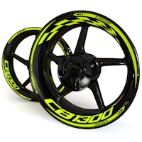 CB1300 Wheel Stickers - "Checker"