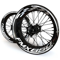 FMX650 Adhesivos para llantas - "Checker"