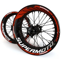 "Supermoto" Adhesivos para llantas - "Classic"