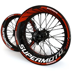 Supermoto Wheel Stickers - "Classic"