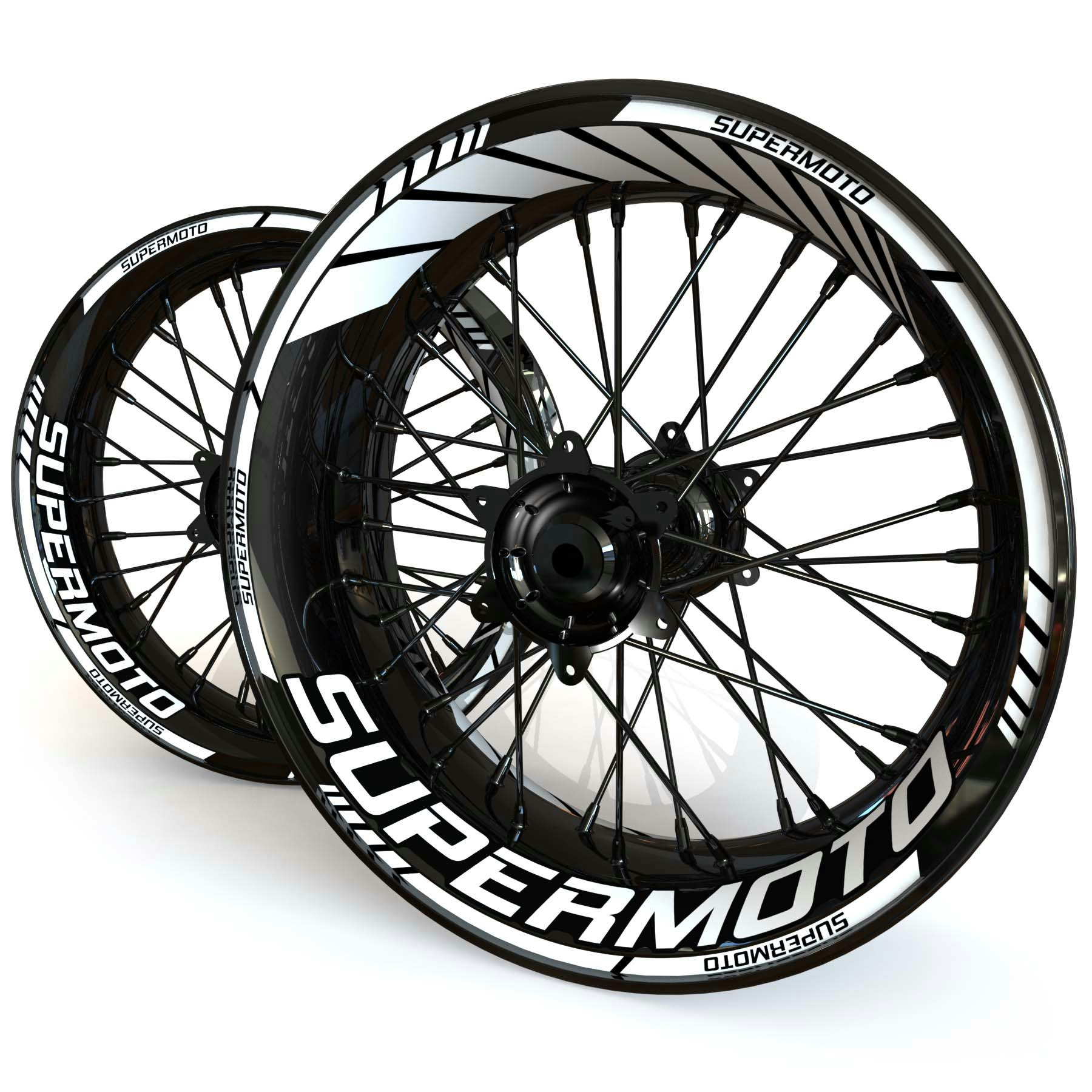 Supermoto Wheel Stickers - "Classic"