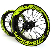 "Supermoto" Adhesivos para llantas - "Classic"