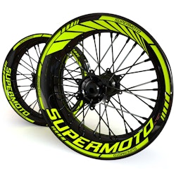 Supermoto Wheel Stickers - "Classic"