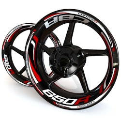 CBR650R Wheel Stickers - "Wave"