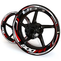 CBR900RR Wheel Stickers - "Wave"