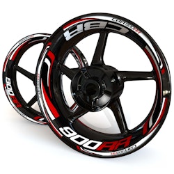 CBR900RR Wheel Stickers - "Wave"