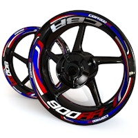 CBR900RR Wheel Stickers - "Wave"