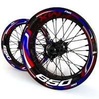 FMX650 Adhesivos para llantas - "Wave"